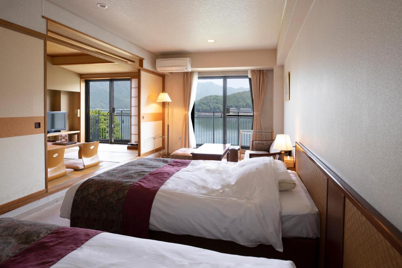 פוג'יקאוואגוצ'יקו Fuji Lake Hotel מראה חיצוני תמונה