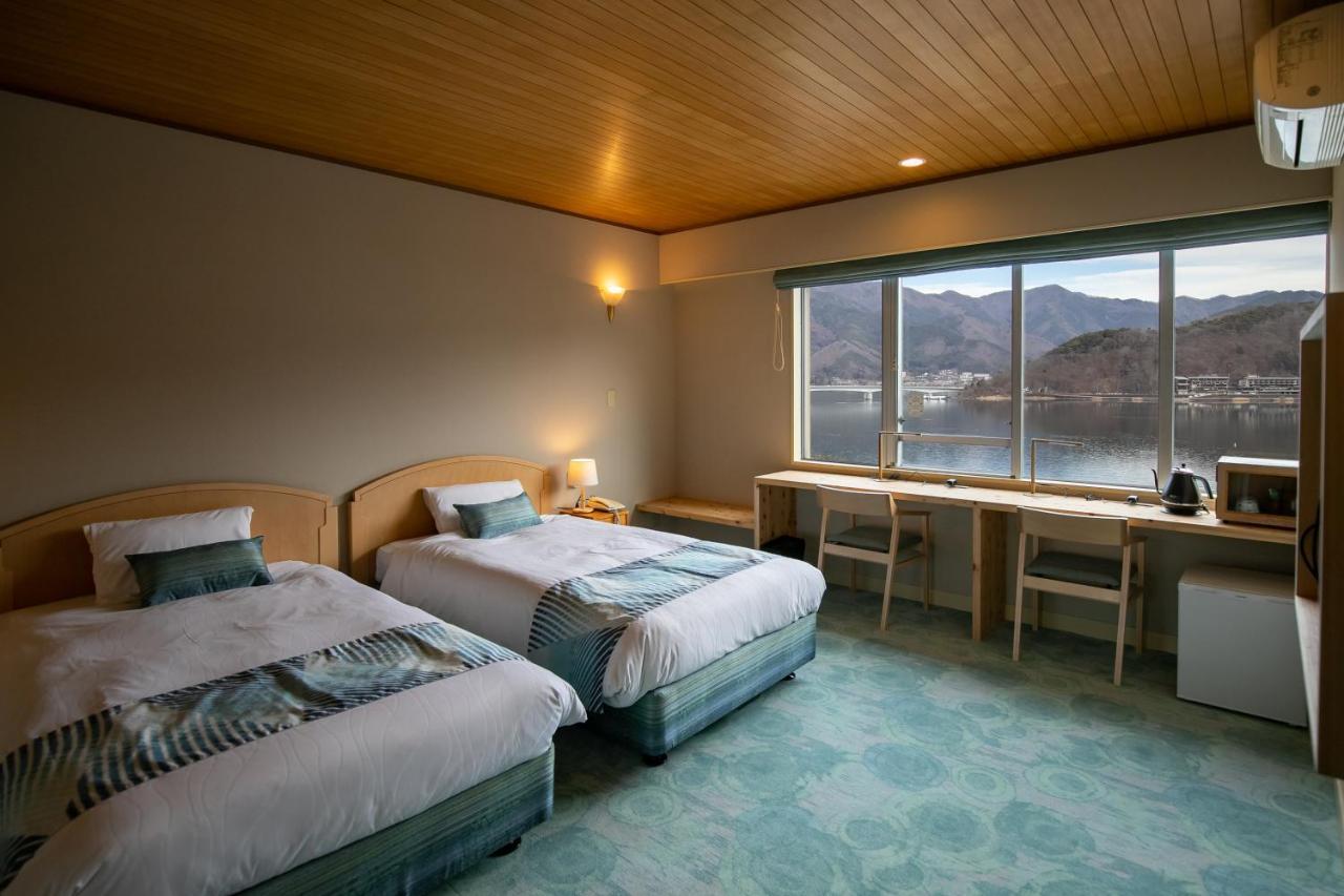 פוג'יקאוואגוצ'יקו Fuji Lake Hotel מראה חיצוני תמונה