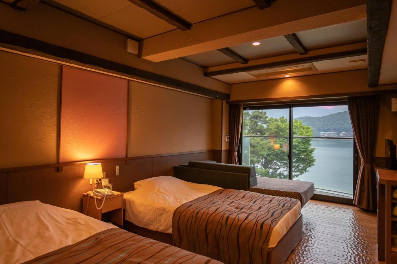 פוג'יקאוואגוצ'יקו Fuji Lake Hotel מראה חיצוני תמונה