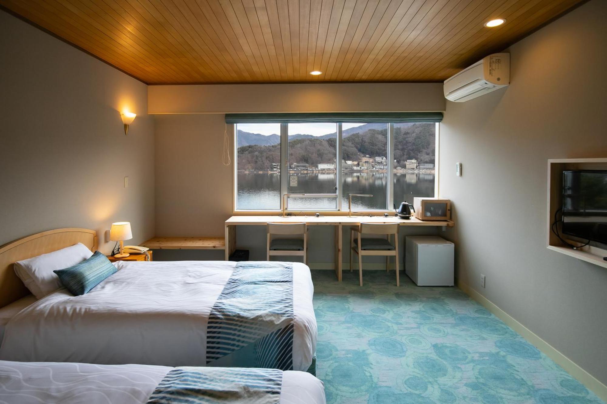 פוג'יקאוואגוצ'יקו Fuji Lake Hotel חדר תמונה