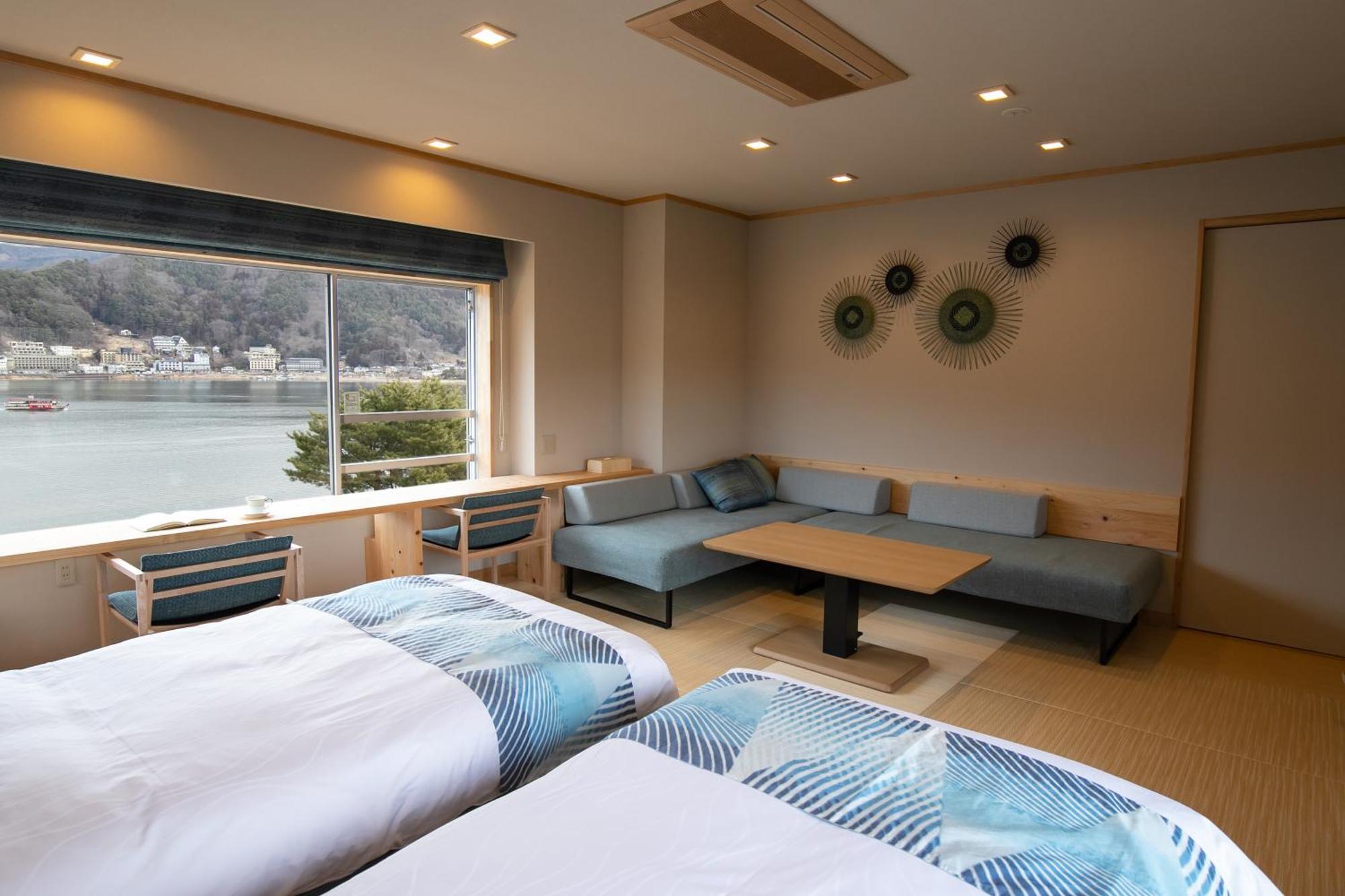 פוג'יקאוואגוצ'יקו Fuji Lake Hotel מראה חיצוני תמונה